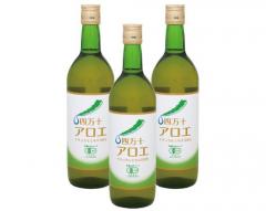 【定期】四万十アロエナチュラルエキス100% 500ml　3本セット