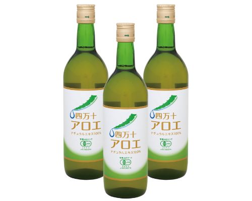 【定期】四万十アロエナチュラルエキス100% 720ml　3本セット